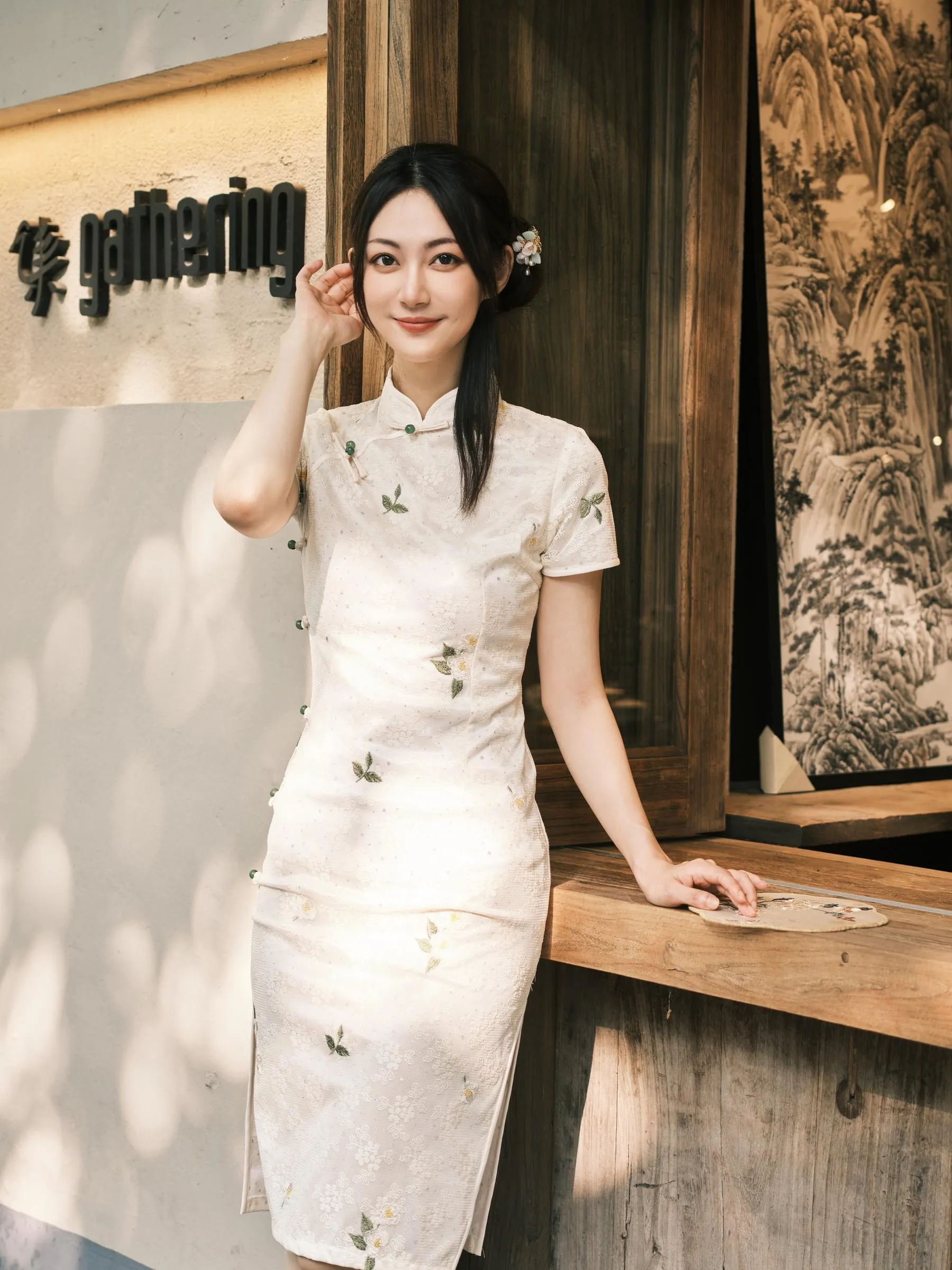 [YITUYU艺图语]2022.07.27 现代旗袍 飞鸟咕咕- [47P]插图5